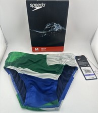 Speedo Men's/Boys Endurance Plus Brief Swimsuit Size 26 Speedo Blue/Cle