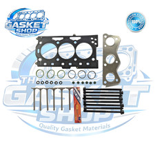  HEAD GASKET SET BOLTS VALVES IBIZA FABIA FOX VW POLO 1.2 6V 2002 on 54 60 BHP