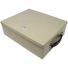 NADEX COINS NCS8-2010 Fire-Retardant Security Box with Keyed Lock
