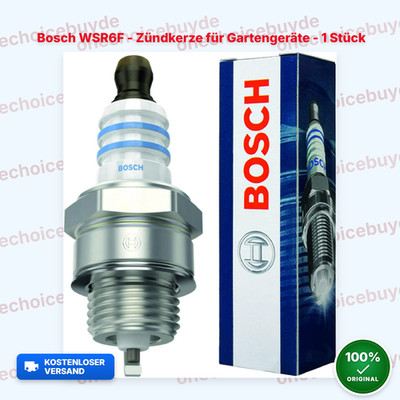 Zündkerze Bosch WSR6F alte Version passend für Stihl 017 MS 170 MS170