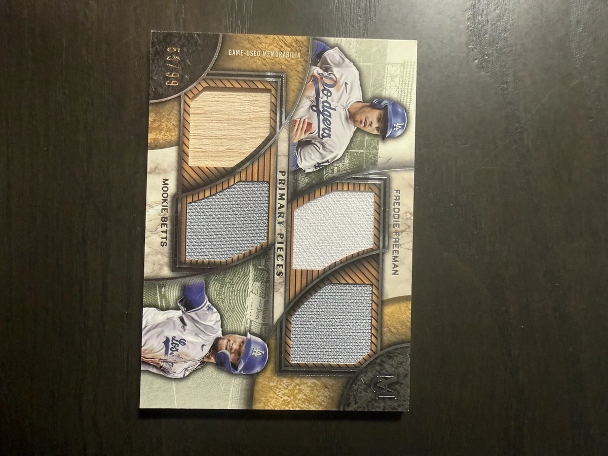 2024 Topps Museum Collection - Freddie Freeman Mookie Betts #DPQR 