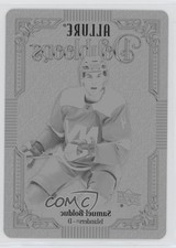 2023-24 Allure Doubloons Printing Plate Black Achievement 1/1 Samuel Bolduc 4z8