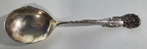 La Reine by Reed & Barton Sterling 7 3/8 inch Preserve Spoon  (2604032259