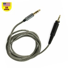 120cm Audio Nylon Cable Cord For Shure SRH840 SRH940 SRH440 SRH750DJ Headphone y