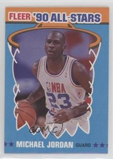 1990-91 Fleer All-Stars Michael Jordan #5 HOF 1kd7