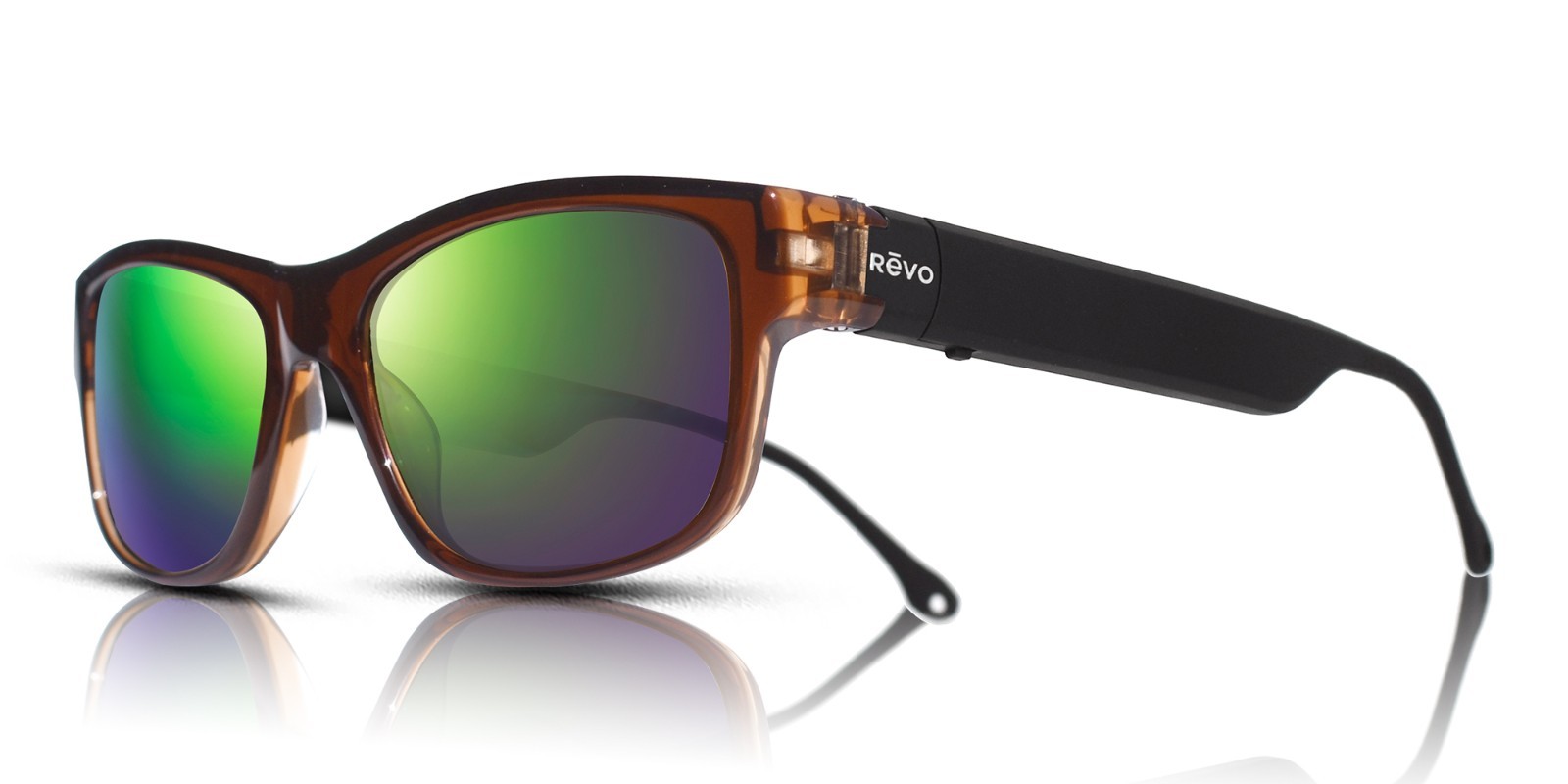 Revo Sunglasses RE1205 02 GN Sonic 2 Crystal Brown/Evergreen *Official Stockist*