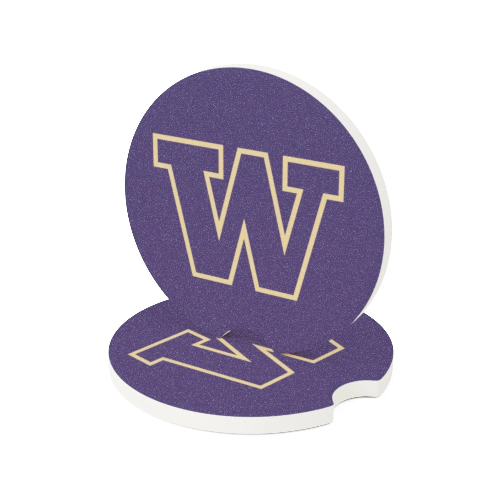 Washington Huskies Car Coaster – NCAA College Football Cup Holder Insert
