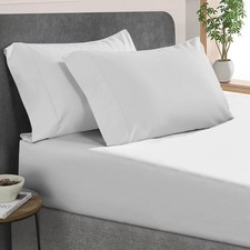 SGI Bedding Pillow covers 100 Egyptian Cotton - 600 Thread Count King/Queen