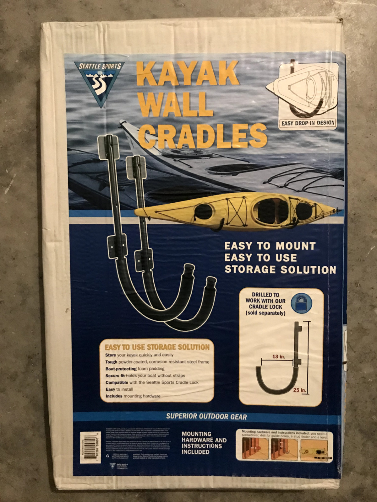 Wall Cradles (easy Drop-in Design)