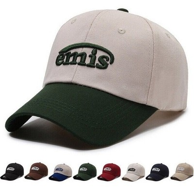 Emis Damen Klassische Verstellbare Baseballkappe Hiphop-Mütze Unisex-Geschenk