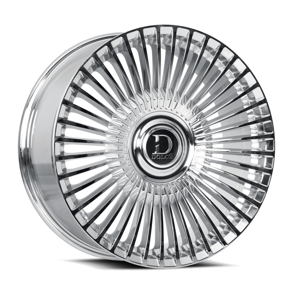 DOLCE LUXURY TRENTO 24x9 5x112 +28mm Chrome Wheel Rim 24