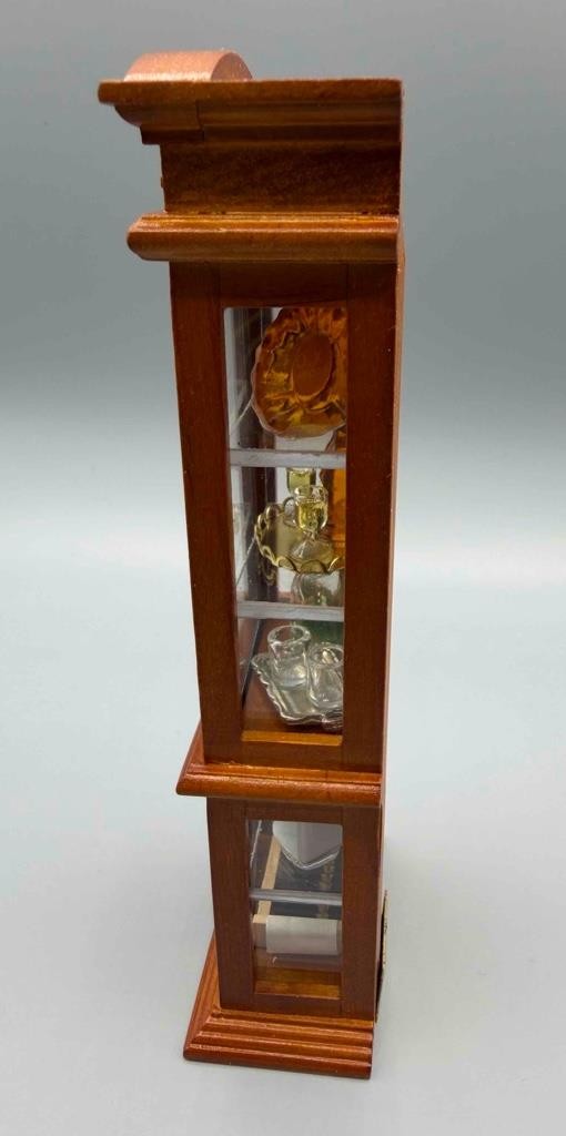 MINIATURE DOLLHOUSE 1:12 REUTTER GENTLEMAN'S LIQUOR CABINET - 1.714/3