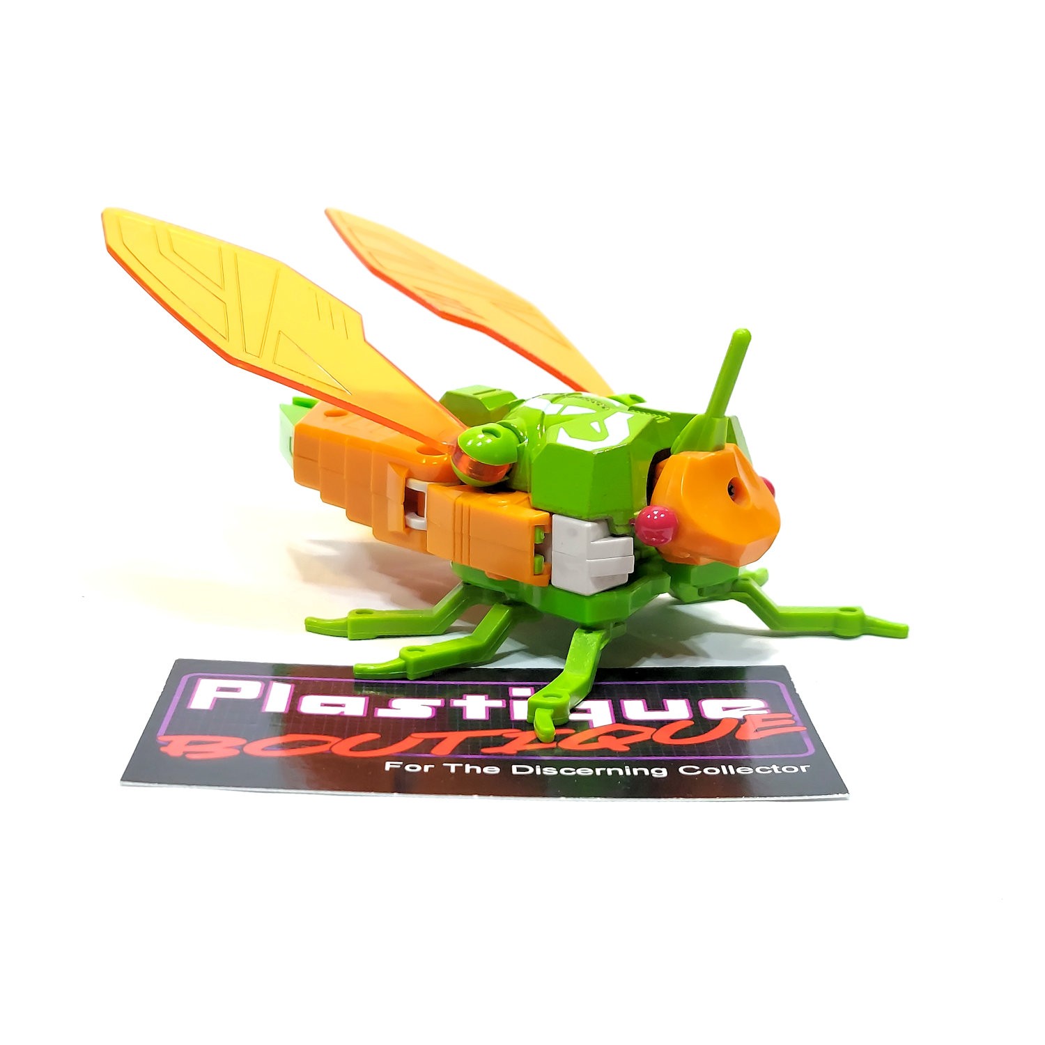 Transformers G1 Venom Deluxe Insecticon COMPLETE AXE GUN STICKER SHEET ACCES...