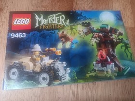 Lego Monster Fighters The Werewolf 9463 Used Instruction Manuals No Bricks