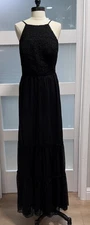 Azazie Havana Black Dress SZ 14 NWT