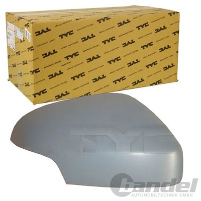 TYC SPIEGELKAPPE LINKS GRUNDIERT für VOLVO C30 C70 S40 S60 S80 V40 V50 V70