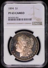 1894 Morgan Silver Dollar NGC PF-63 CAMEO Proof