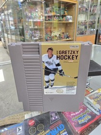 Wayne Gretzky Hockey NES Complete In Box CIB  White Jersey Tested Working 
