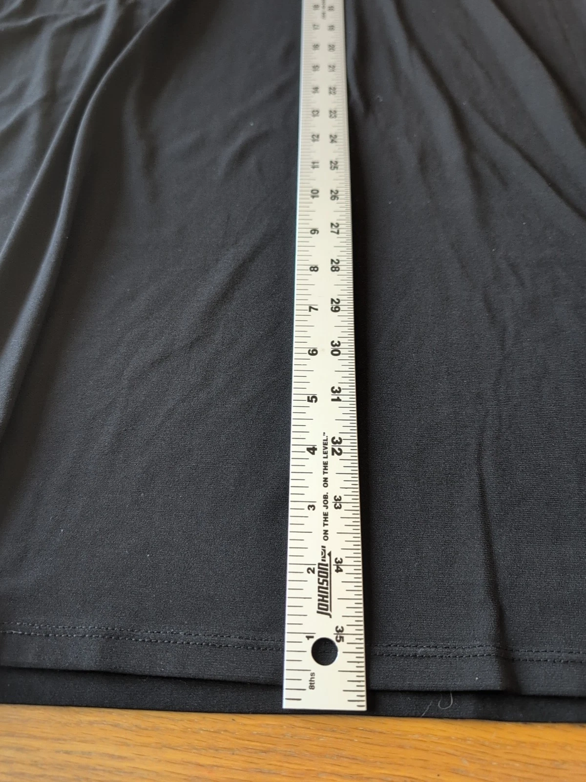 Abito nero casual elasticizzato taglia L Michael Kors con incrocio incrociato catena argento us intime ottimeioni