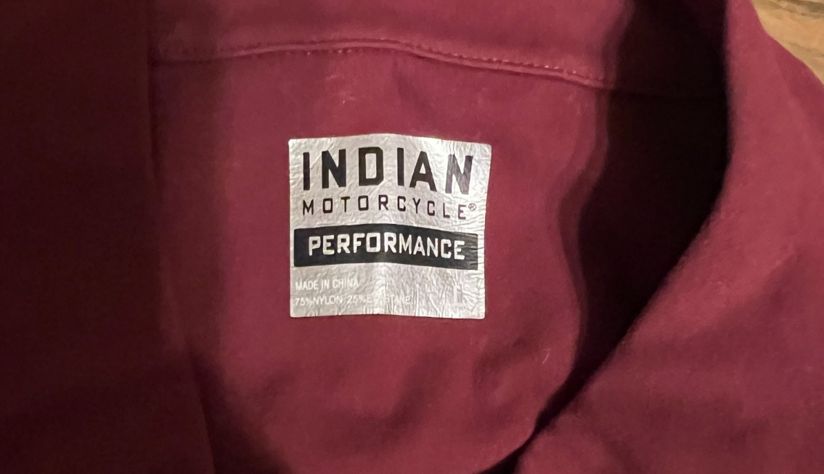 Indian motorcycle pullover jacket lightweight jac… - image 3