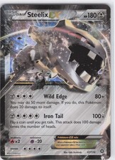 2016 Steelix EX Ultra Rare XY - Steam Siege 67/114 NM Holo LP-NM