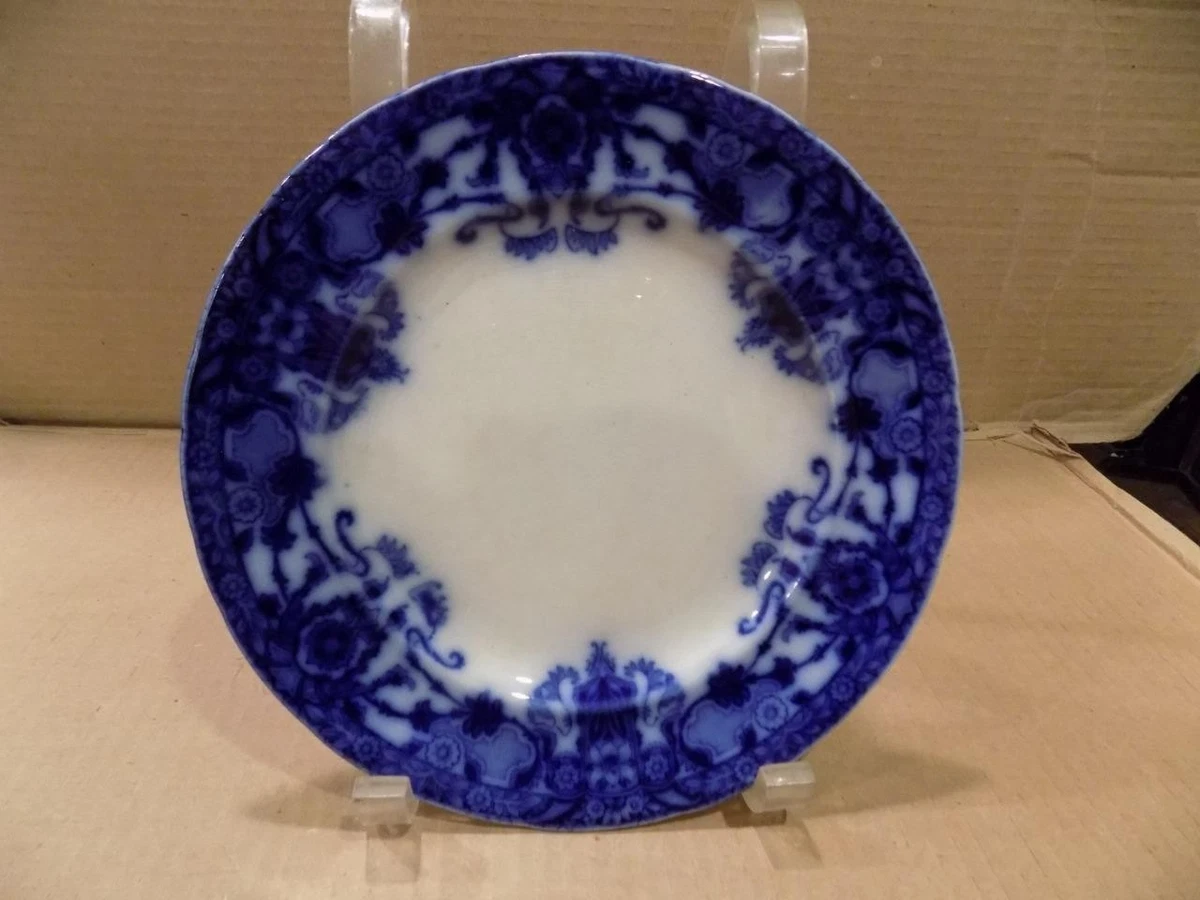 Burgess Leigh Flow Blue In Burleigh (Burgess & Leigh) China for