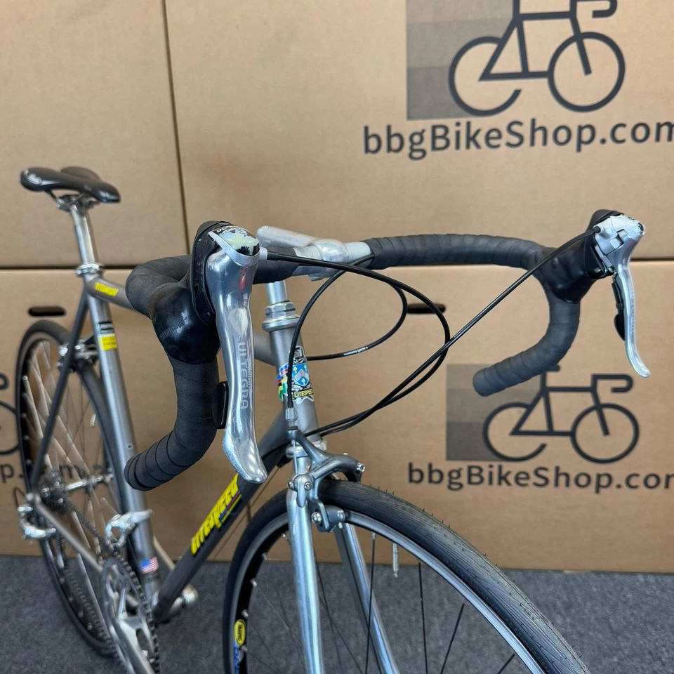 Bicicleta de carretera Litespeed Catalyst usada, titanio - 1997,55 cm Foto 4 de 4