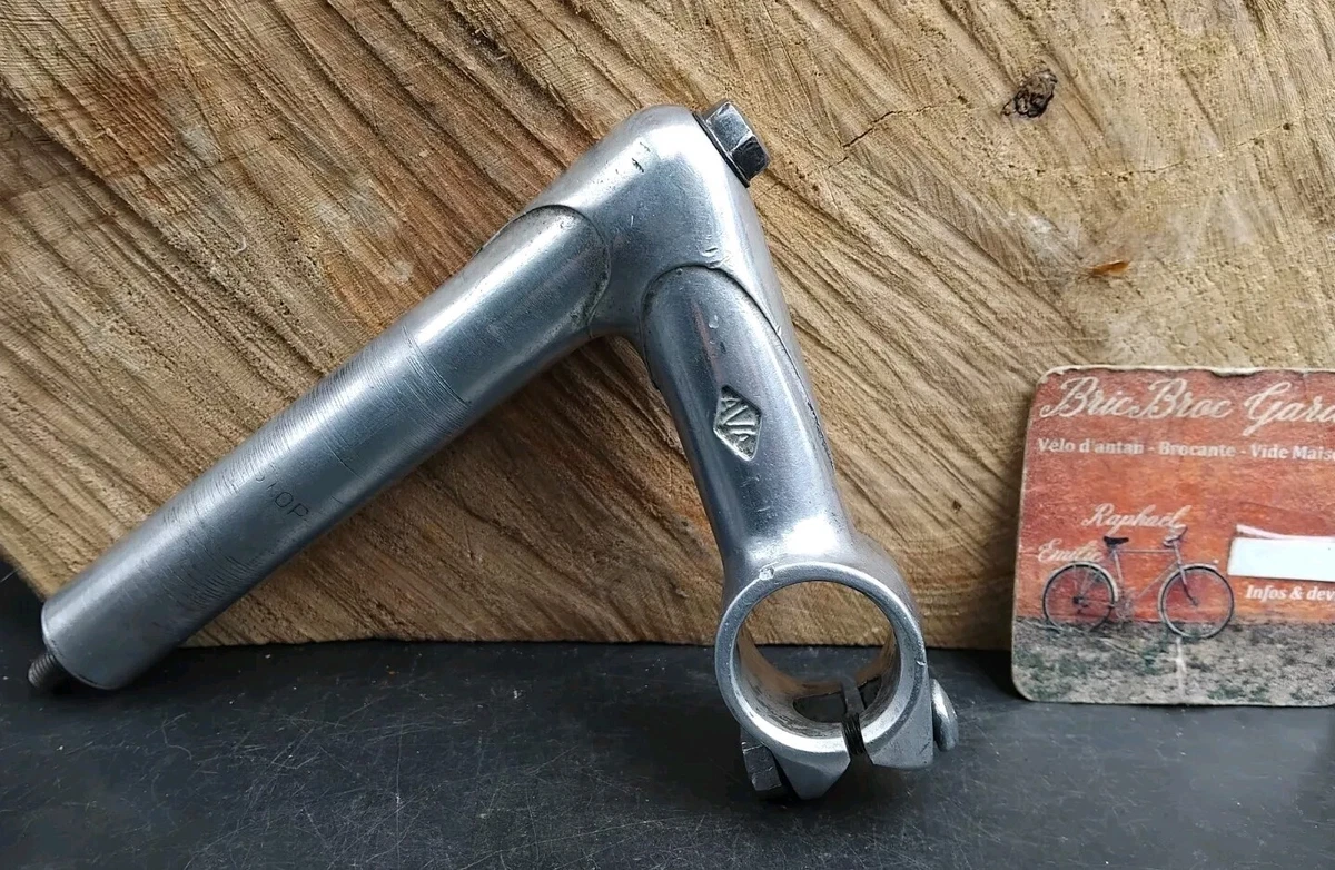 Potence Vélo ATAX Alu Forgé - 22 Mm, Argenté, Pour Vélo Route Ancien, Occasion