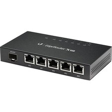 Ubiquiti Networks ER-X-SFP-US Advanced Gigabit Ethernet Router 5 Ports - Poe