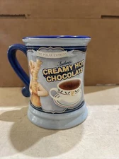 The Polar Express Train Cocoa Mug "Creamy Hot Chocolate" Warner Bros. Coffee Cup