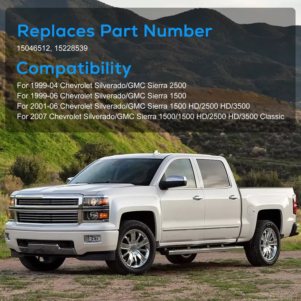 4.3" Monitor Tailgate Handle Backup Camera HD For Chevrolet Silverado/GMC Sierra - Image 3 of 4