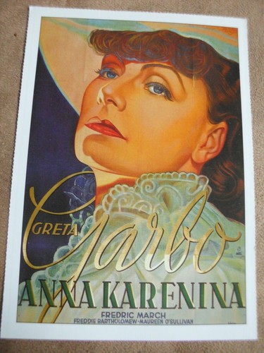 Anna Karenina ♦ 1935 ♦ Filmkarte Cinema Filmplakatkarte - Greta Garbo