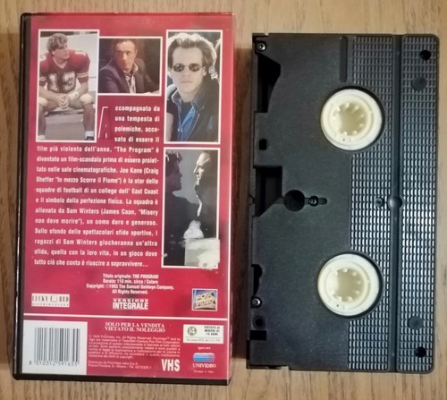 Vhs Film THE PROGRAM 1993 - Foto 2 di 3