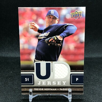2008 UD Jersey Trevor Hoffman Game Materials GU JERSEY HOF PADRES 
