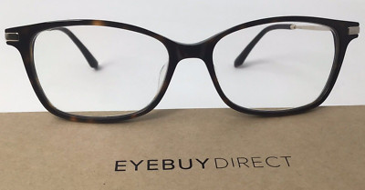 Eyebuydirect Vanda 51-18-135 C1 Tortoise Acetate Eyeglasses FRAMES ONLY K15