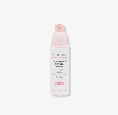 FARMACY 1% Vitamin A Retinol Face Serum, Anti-Aging Skincare, Free Ship (1.0 oz)