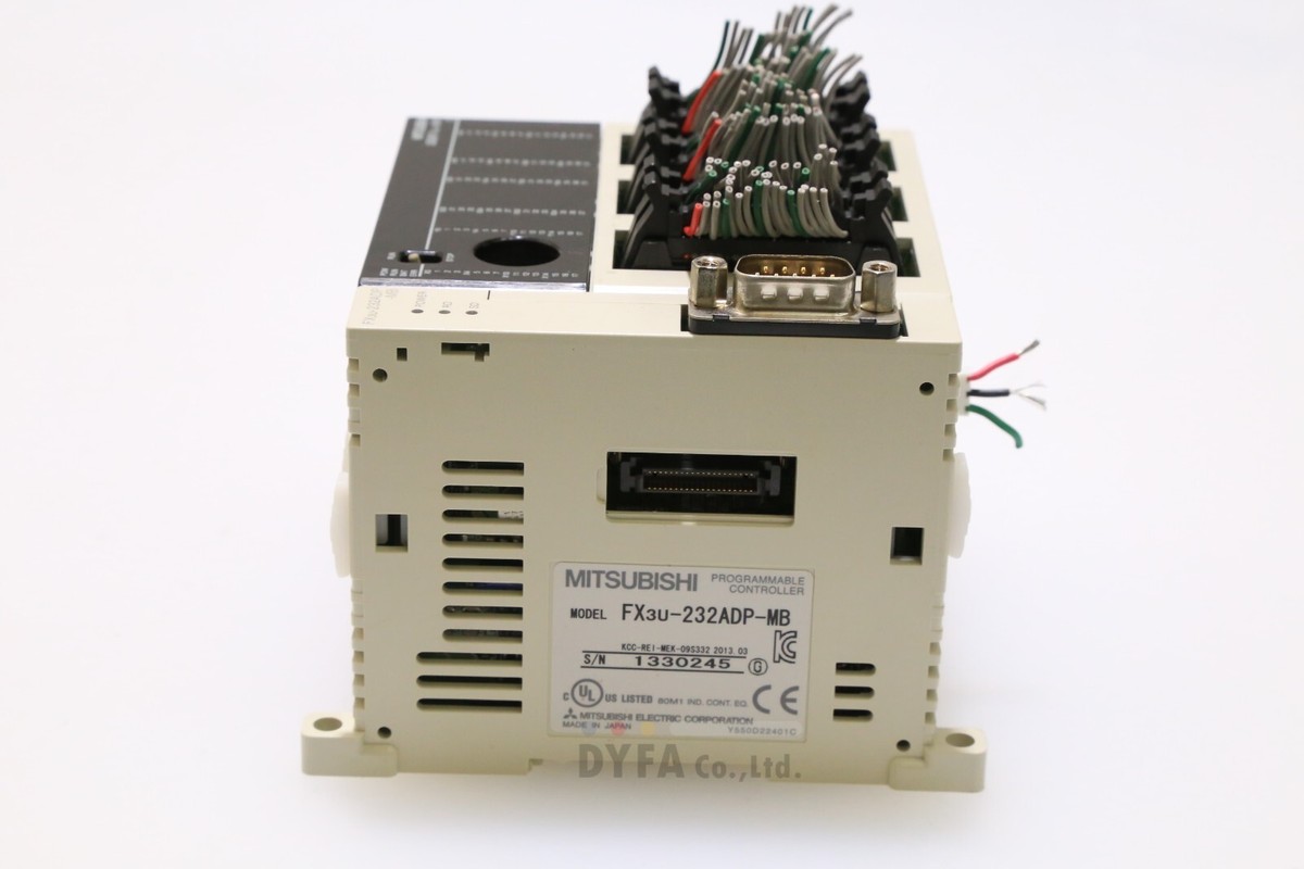 MITSUBISHI Used FX3UC-96MT/D,FX3U-232ADP-MB PLC-I-1475=9T26