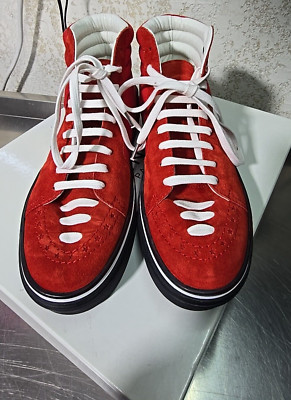 Givenchy Sneaker Mid Red/Black-High Top