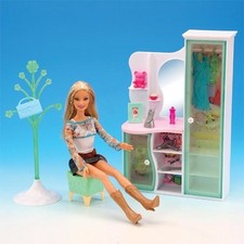 NUEVO MUEBLE CASA MUÑECAS FANCY LIFE Juego Esquina Belleza (2809)