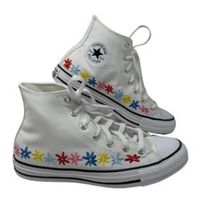 Converse Chuck Taylor High Top Sneakers Skate White Canvas Women's Kids A06311F