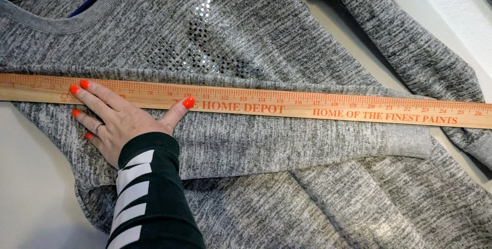 Michael Kors Maglione Vestito Donna M Camicia Vestito Manica Lunga Grigio