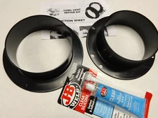 1964–1968 Mustang Cougar Cowl Vent Repair Kit HEA-648-002 Made in USA