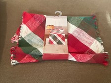 Farmhouse Christmas Table Runner At Nicholas Square 72 Inch CC