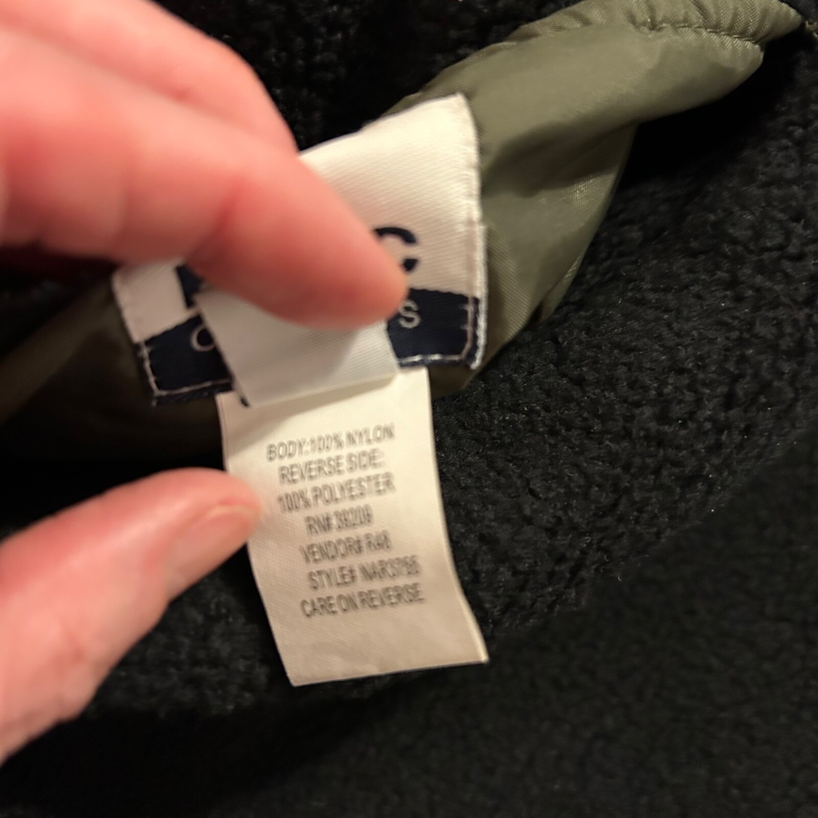 Basic Concept Mens Reversible Jacket size XL Oliv… - image 9