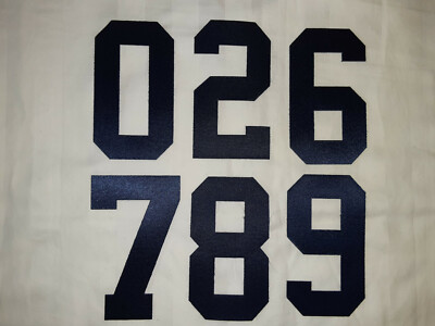 Tackle Twill Numbers NAVY 4