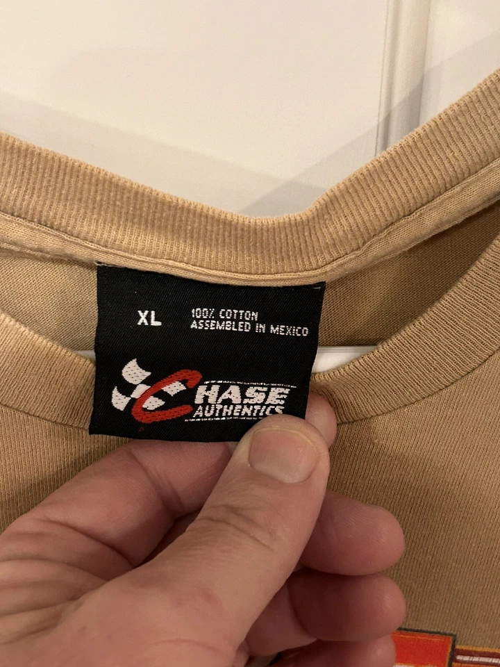 Camiseta Auténtica Dale Earnhardt Jr. 2000 Budweiser Making A Run XL Chase Foto 3 de 4