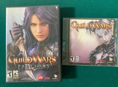 Guild Wars PC CD ROMS - set - great condition! Rare find!