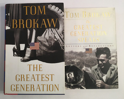 The Greatest Generation by Tom Brokaw & THE GREATEST GENERATION SPEAKS~2 Bks HB