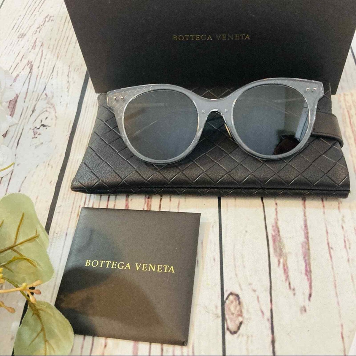 BOTTEGA VENETA Women\'s BV0143S 50mm Sunglasses Bottega Veneta Combi 50MM Square Sunglasses | Saks Fifth Avenue main image 4