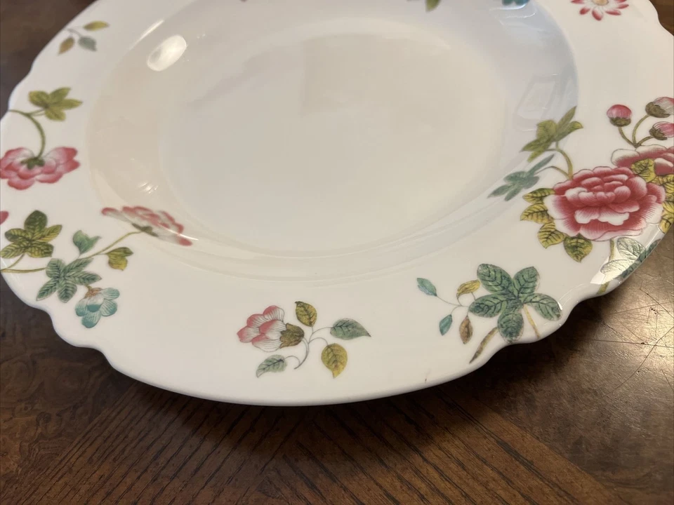 Spode SOPHIA Deep Dish Dinner Plates Set of 2 New - Image 2 of 4